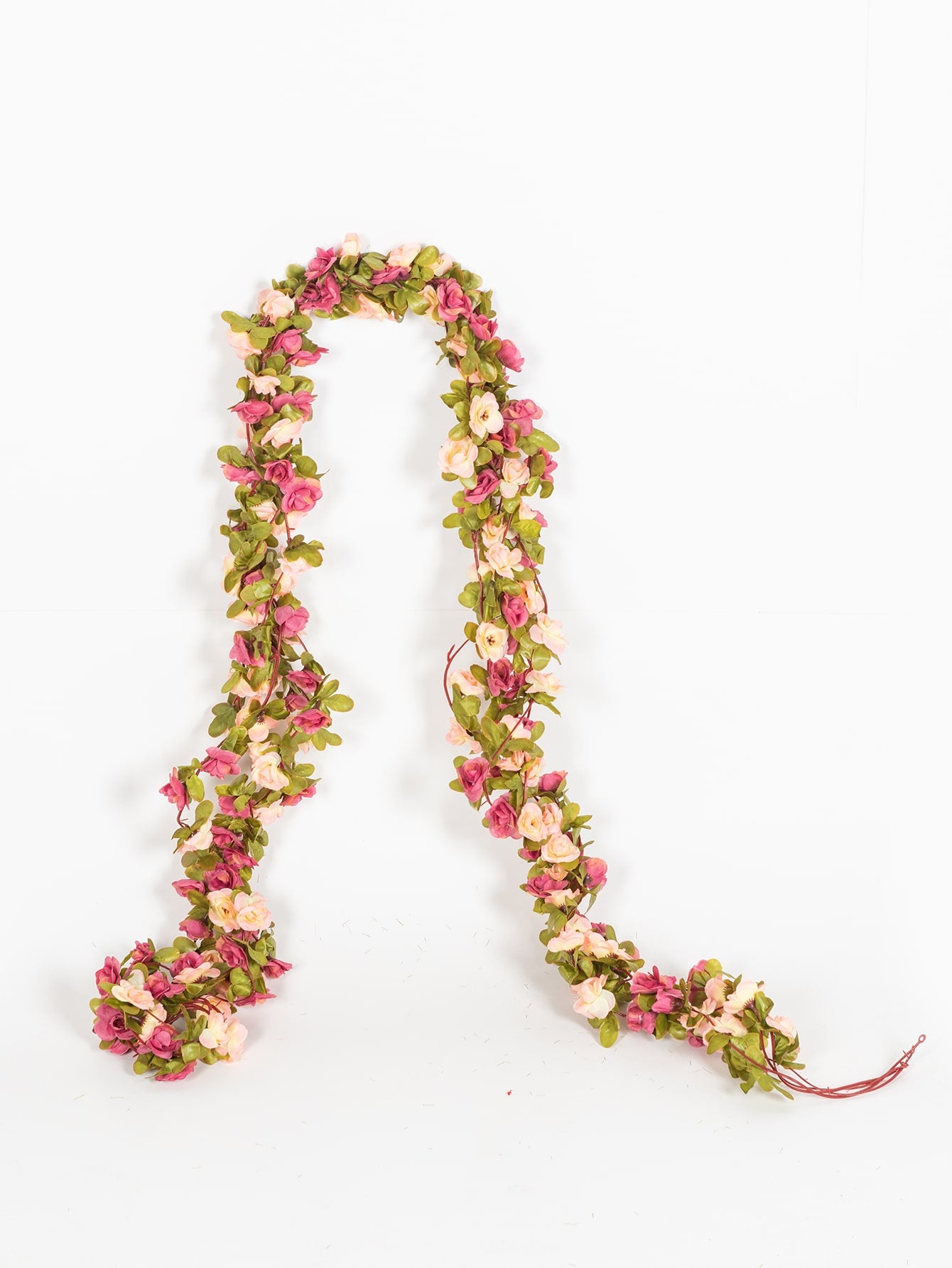 4PCS Artificial Flowers Roses Plants Vine Valentine's Day Gift Decoration Home Decoration Flower Rattan Dining Table Vase Decorations Dining Room, Bedroom.