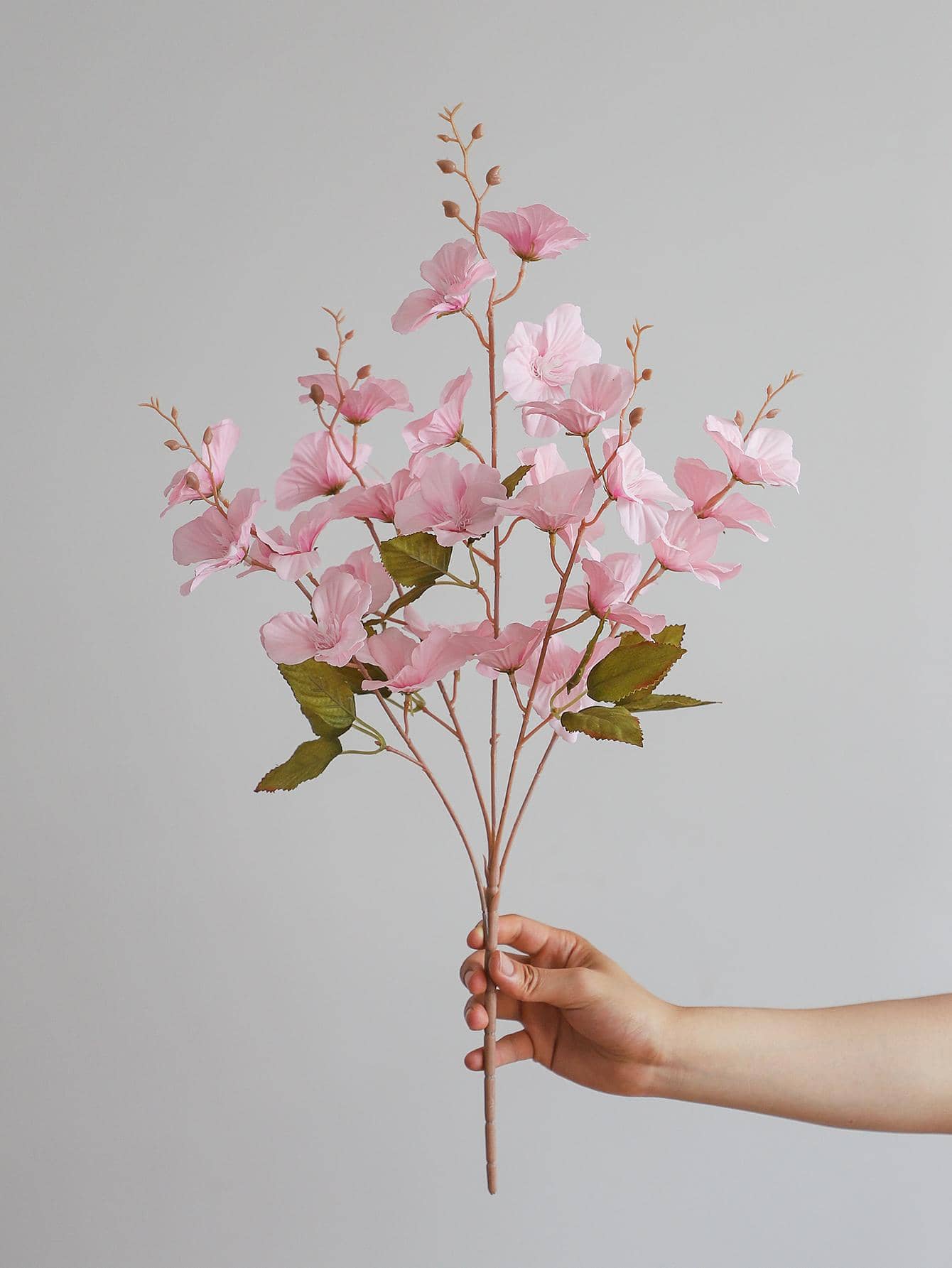 3pcs Artificial Daffodil & Magnolia Flowers – 65cm Stems for Wedding & Home Decor