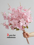 3pcs Artificial Daffodil & Magnolia Flowers – 65cm Stems for Wedding & Home Decor