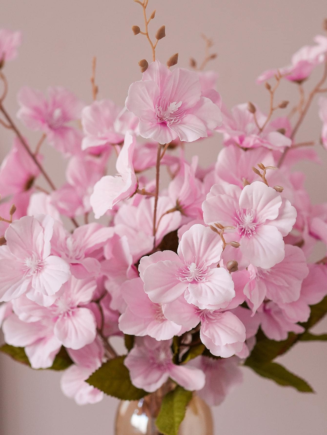 3pcs Artificial Daffodil & Magnolia Flowers – 65cm Stems for Wedding & Home Decor