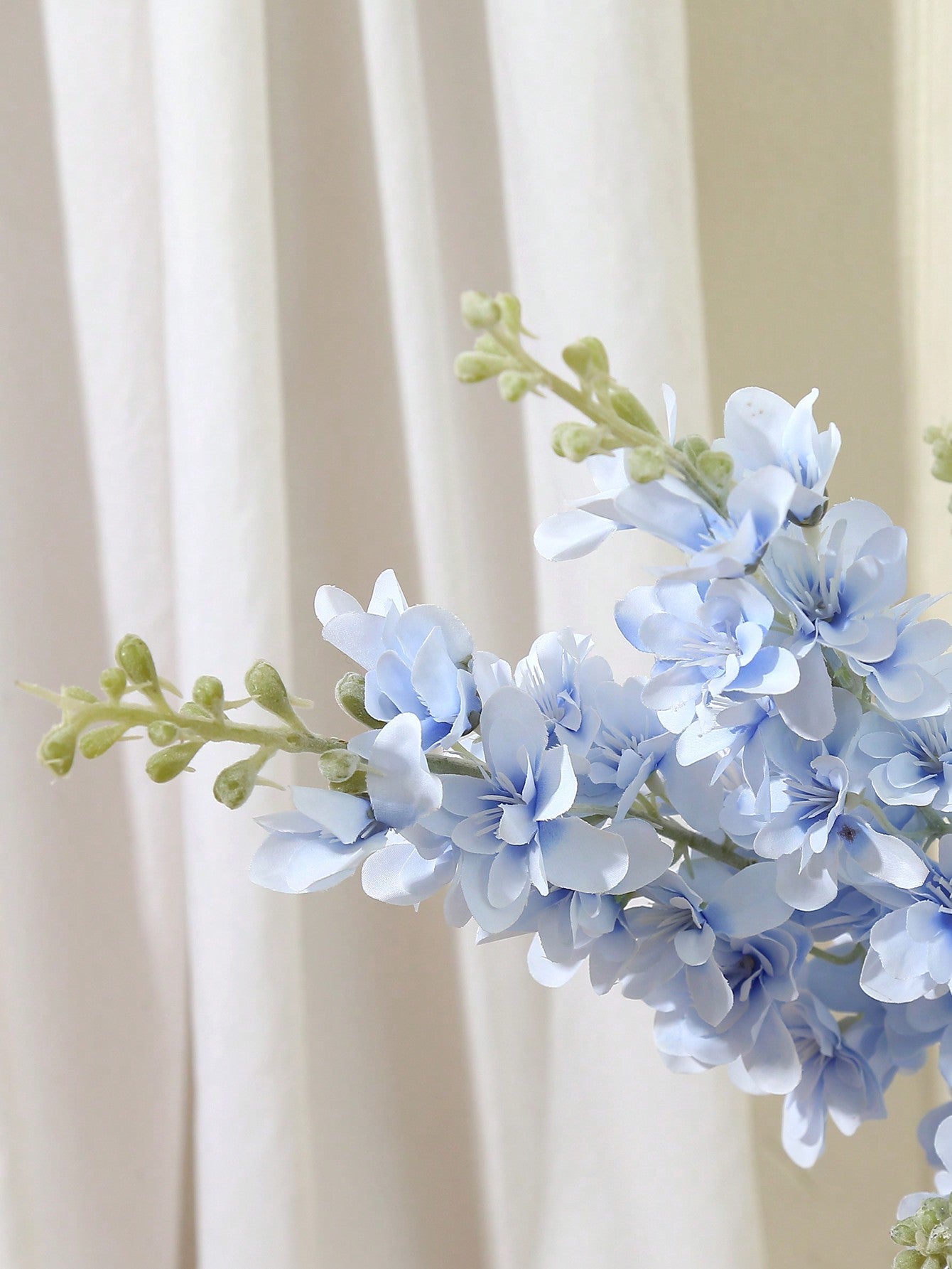 6/12pcs Artificial Delphinium Flowers – Silk Larkspur Stems in Multiple Colors for Wedding & Home Decor