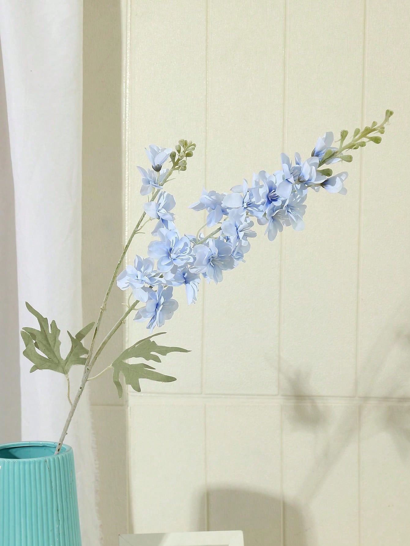 6/12pcs Artificial Delphinium Flowers – Silk Larkspur Stems in Multiple Colors for Wedding & Home Decor