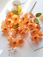 3pcs Artificial Daffodil & Magnolia Flowers – 65cm Stems for Wedding & Home Decor