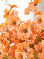 3pcs Artificial Daffodil & Magnolia Flowers – 65cm Stems for Wedding & Home Decor