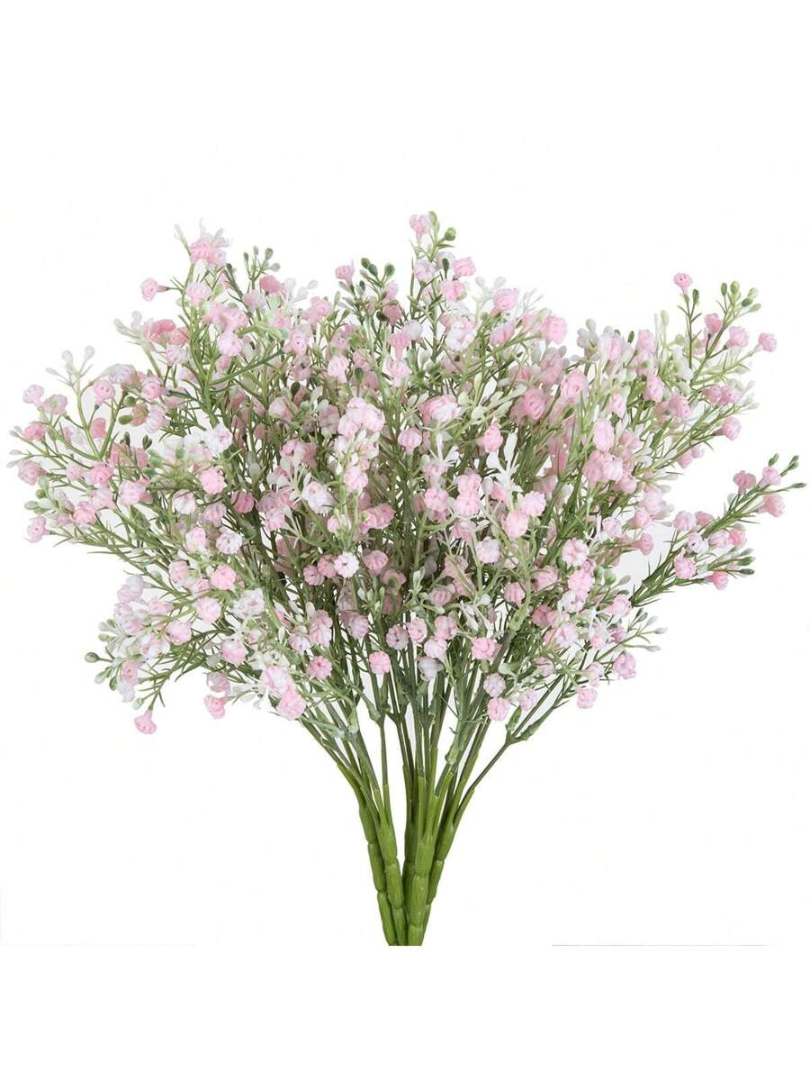 Artificial Plants Plastic Wedding Vase For Home Dining Room Bedroom Decorations, Festival Birthday Party Accessories, Outdoor Garden Decorations, Valentine Day, Gift Gifts