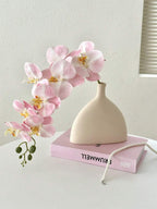 4pcs Artificial Orchid Stems – Real Touch Latex Phalaenopsis for Wedding & Home Decor