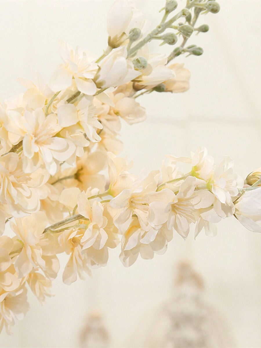 6/12pcs Artificial Delphinium Flowers – Silk Larkspur Stems in Multiple Colors for Wedding & Home Decor