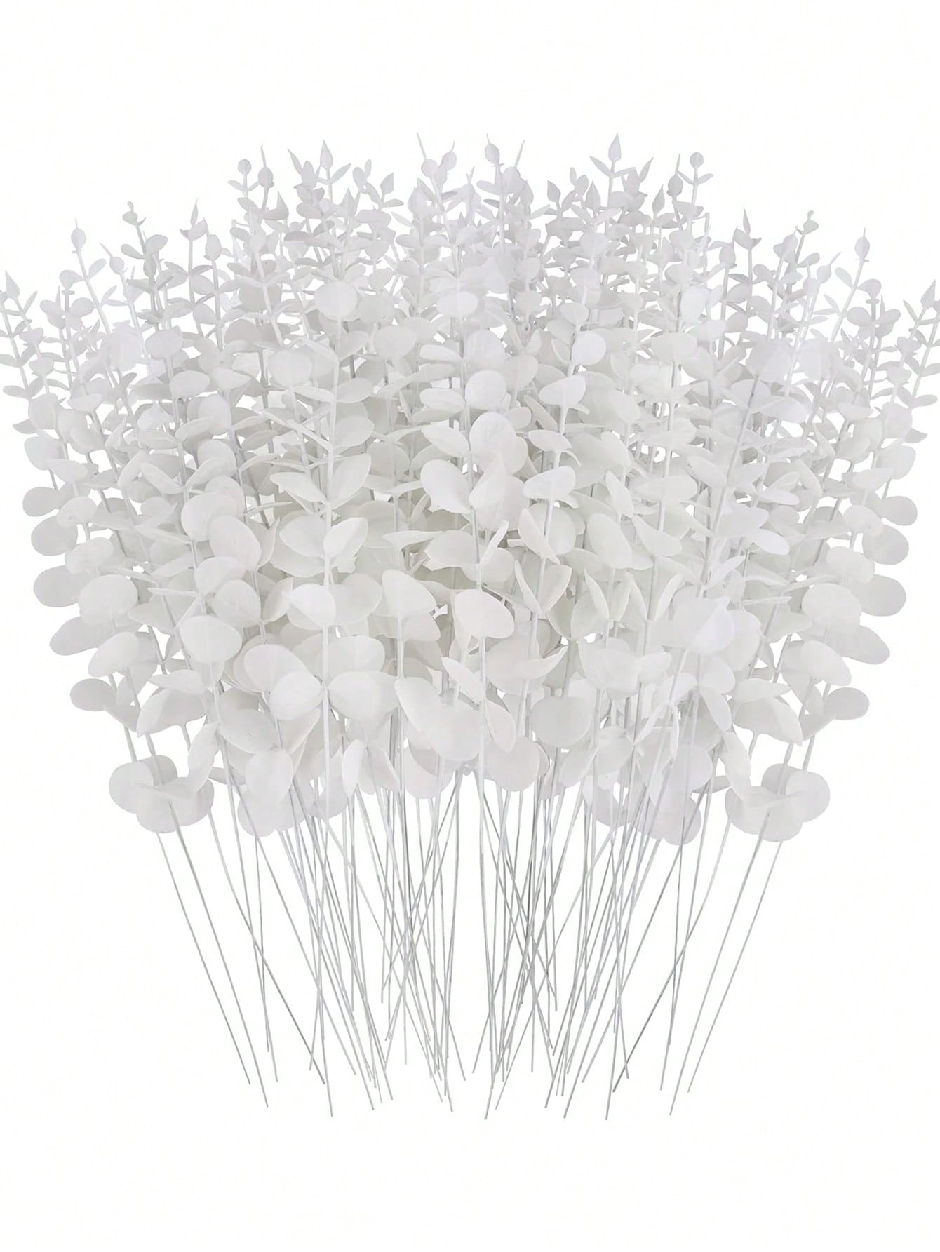 10/30/70Pcs Eucalyptus Stems Artificial Plants Faux Eucalyptus Branches Faux Eucalyptus Stem For Wedding Bouquet Home Decor, Spring Summer Decor