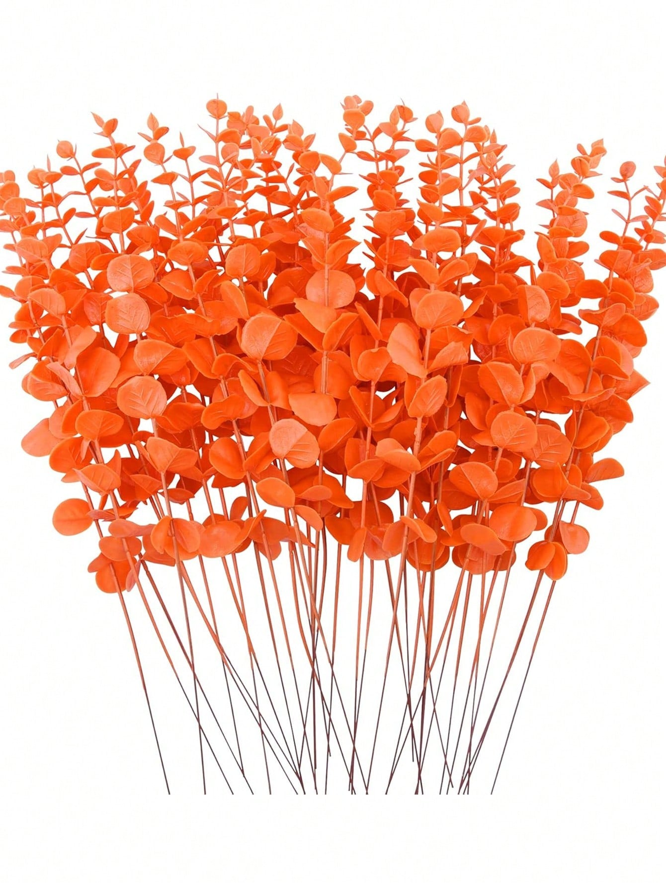 10/30/70Pcs Eucalyptus Stems Artificial Plants Faux Eucalyptus Branches Faux Eucalyptus Stem For Wedding Bouquet Home Decor, Spring Summer Decor