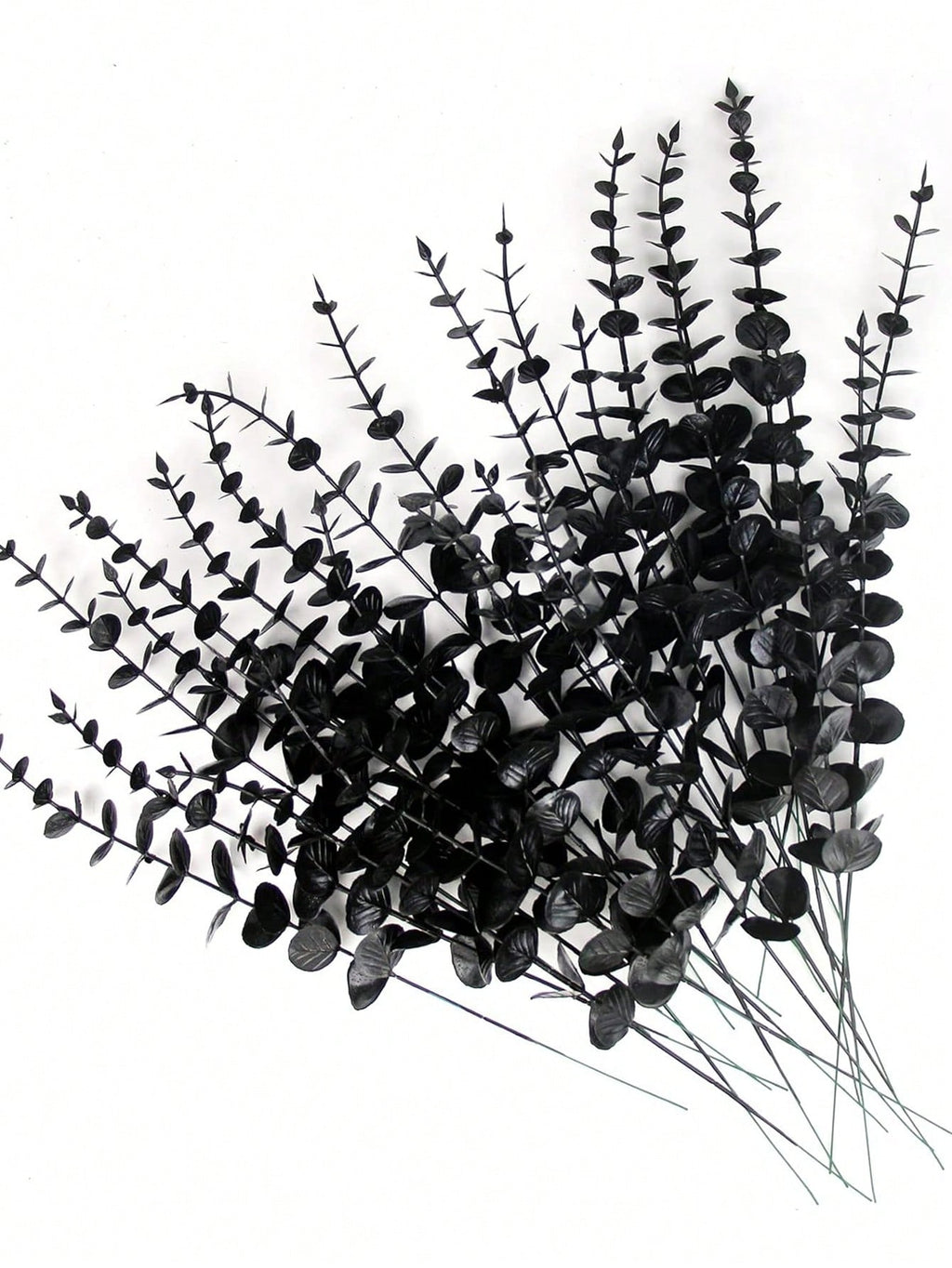10/30/70Pcs Eucalyptus Stems Artificial Plants Faux Eucalyptus Branches Faux Eucalyptus Stem For Wedding Bouquet Home Decor, Spring Summer Decor