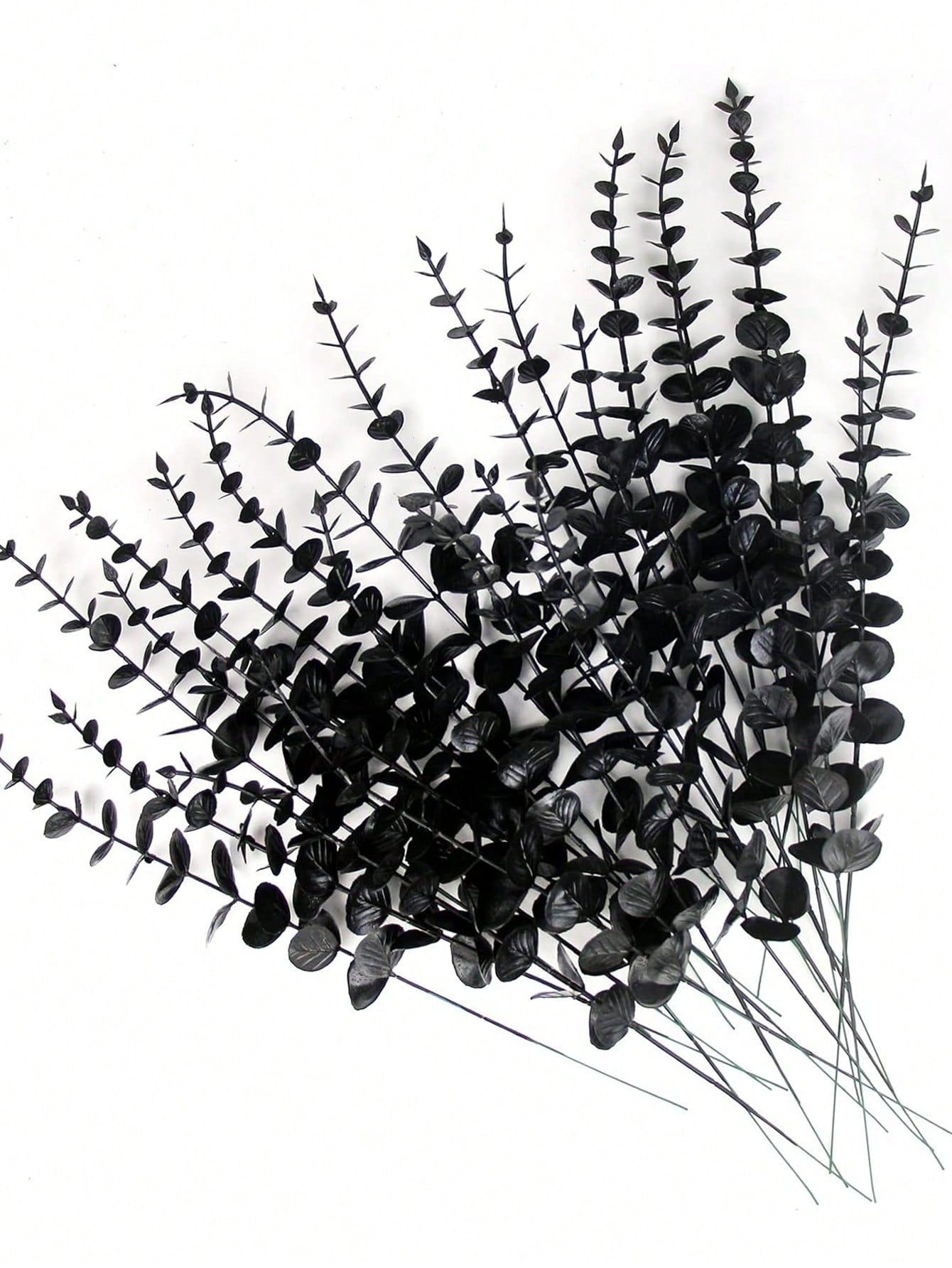 10/30/70Pcs Eucalyptus Stems Artificial Plants Faux Eucalyptus Branches Faux Eucalyptus Stem For Wedding Bouquet Home Decor, Spring Summer Decor