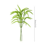 4pcs Artificial Greenery Stems – Faux Ferns for DIY Vases, Flower Walls & Home Decor