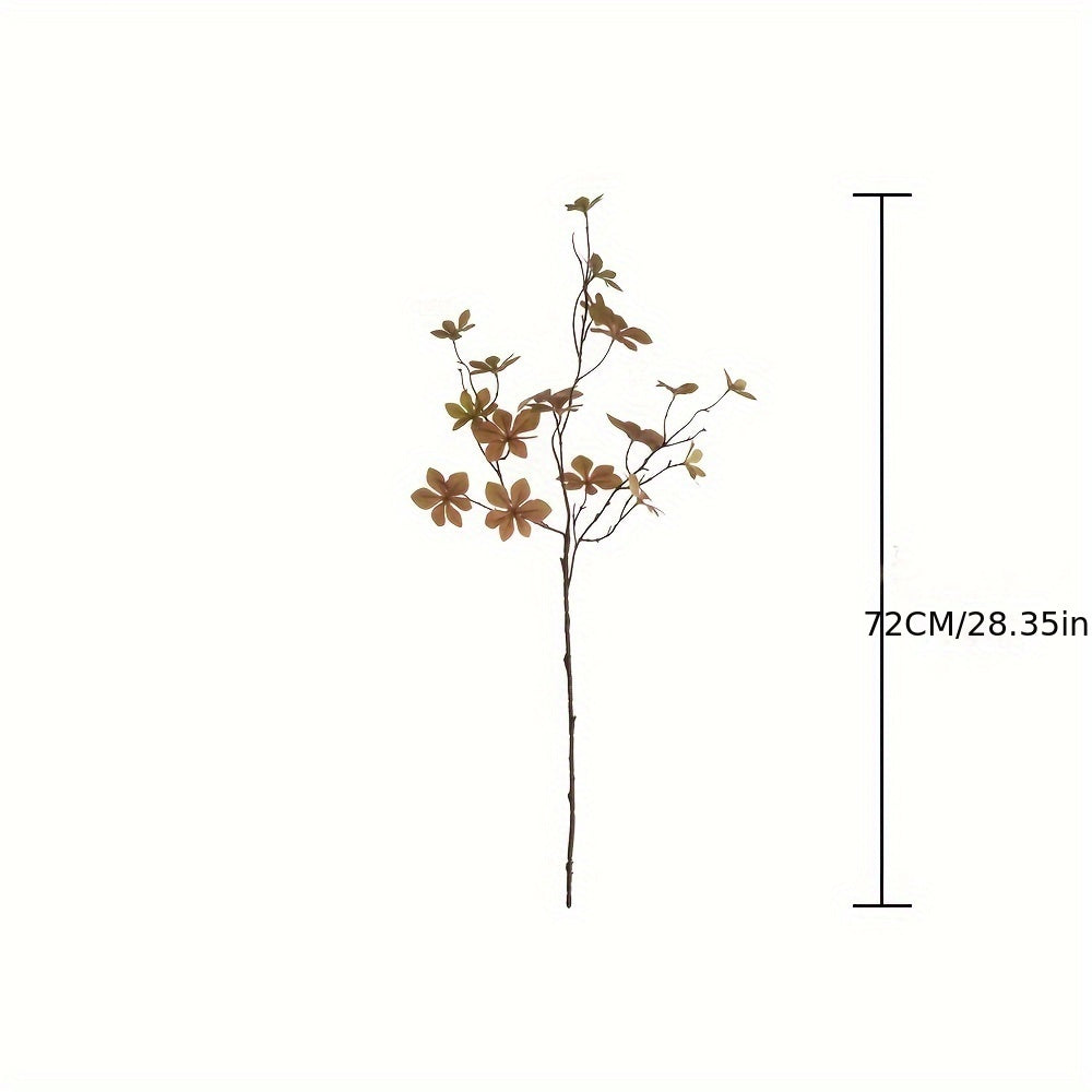 3-Pack Artificial Eucalyptus Branches with Pinkish-Green Leaves - Realistic Faux Floral Arrangement for Home Decor